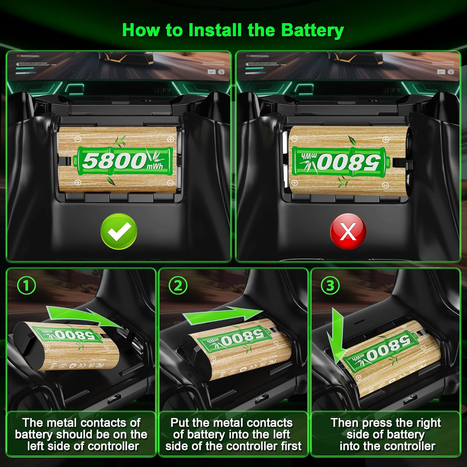 Thumbnail 5 de Xbox Rechargeable Battery Pack 5800mWh