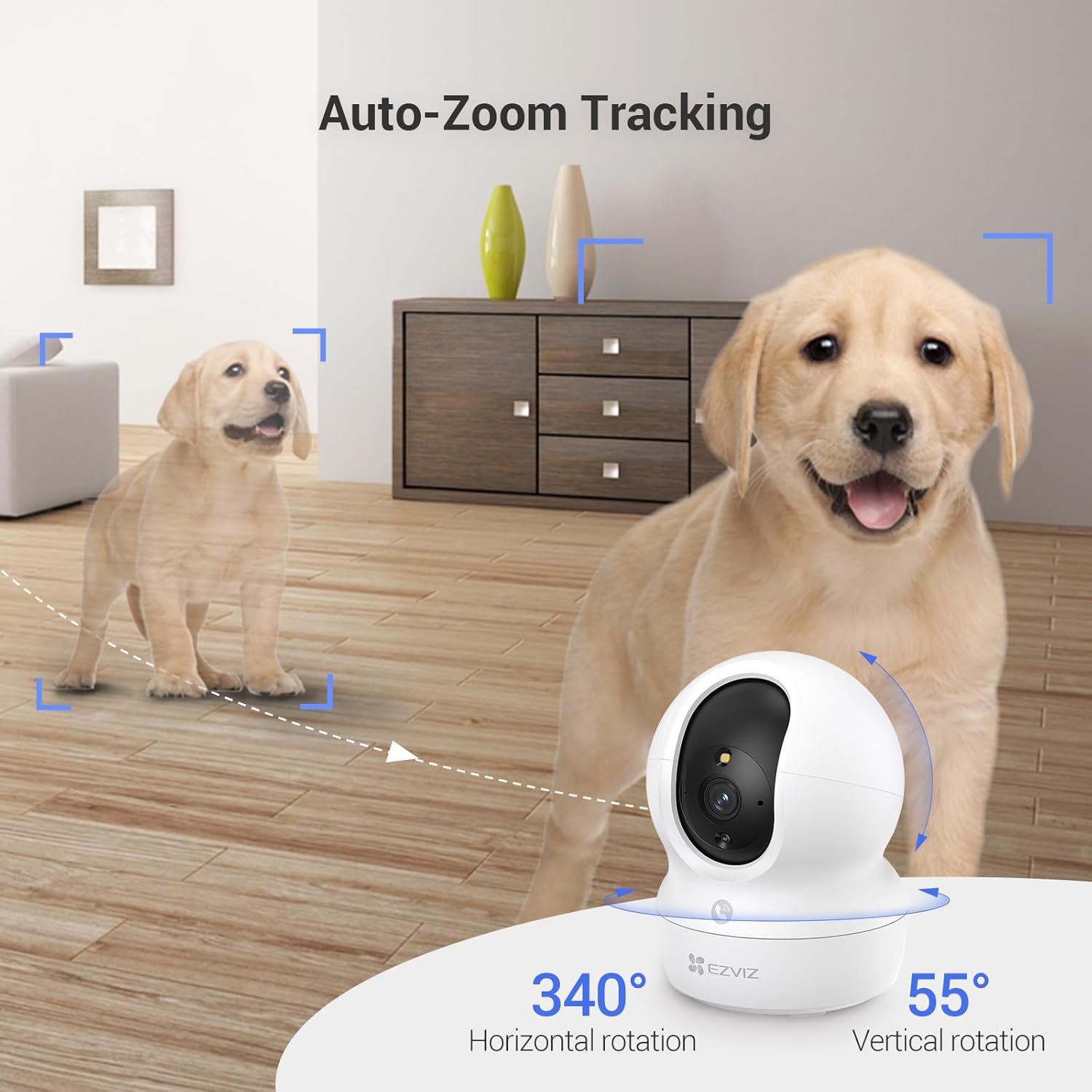 Detalle 1 de EZVIZ CP1 Pro 1080P indoor WiFi camera