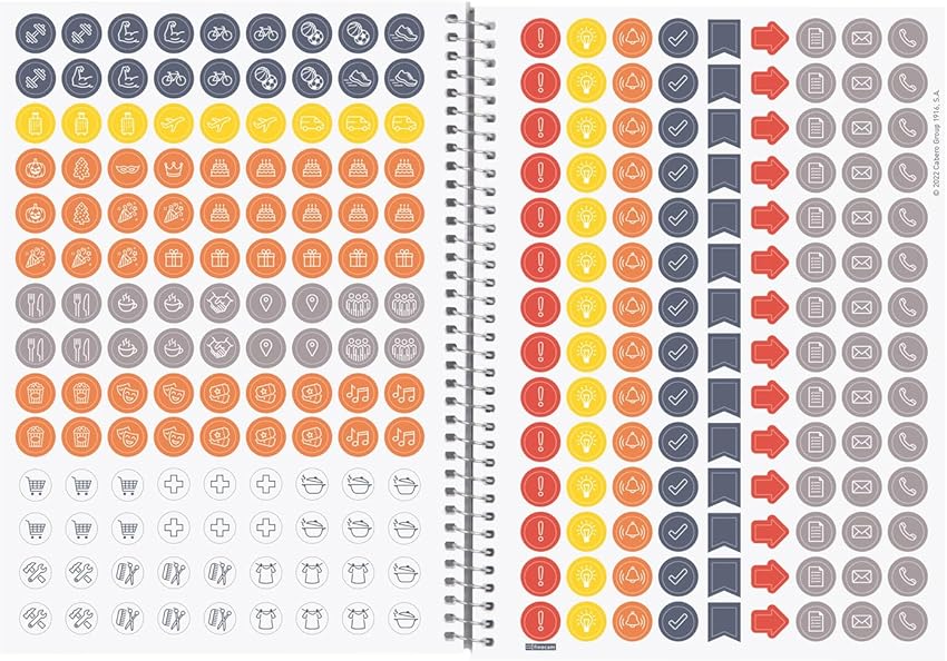 Thumbnail 3 de Finocam Mytime Semana Vista Vertical — Agenda sin fechar 1 semana