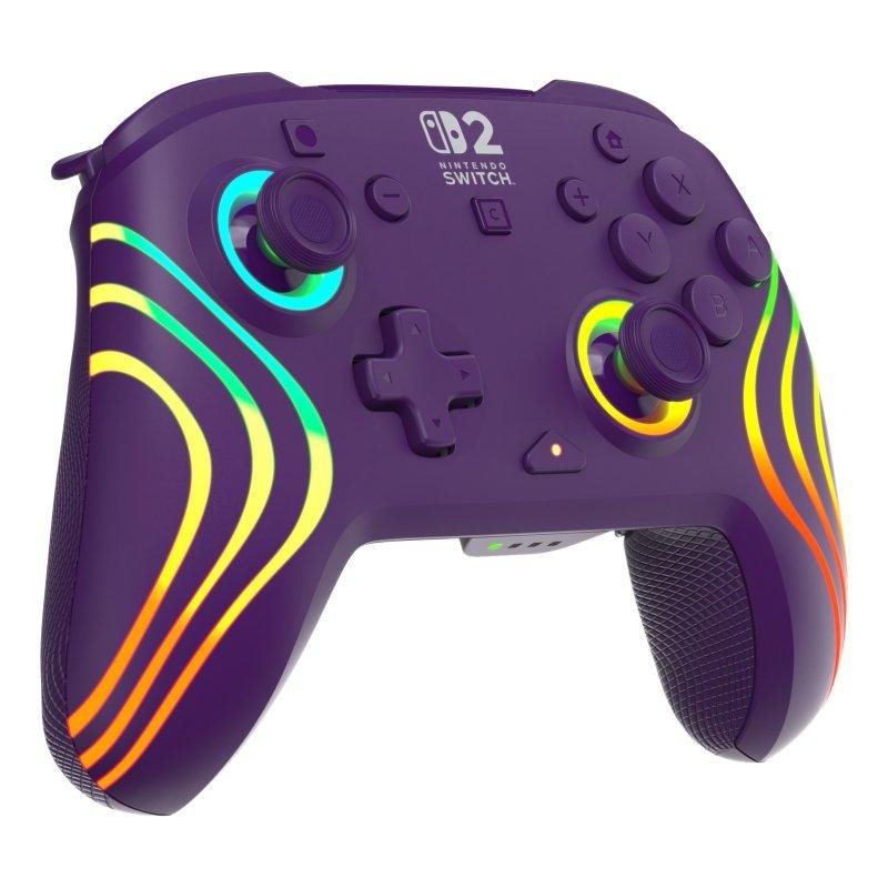 Thumbnail 1 de Mando Turtle Beach Afterglow Wave Wireless Purple RGB Switch 2