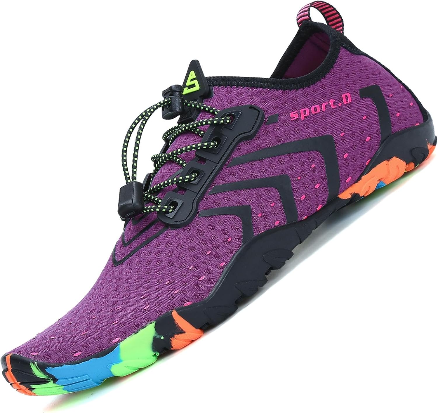 Detalle de SAGUARO Badeschuhe Damen Herren Wasserschuhe – Schnelltrocknende Aquaschuhe, 35–48 EU