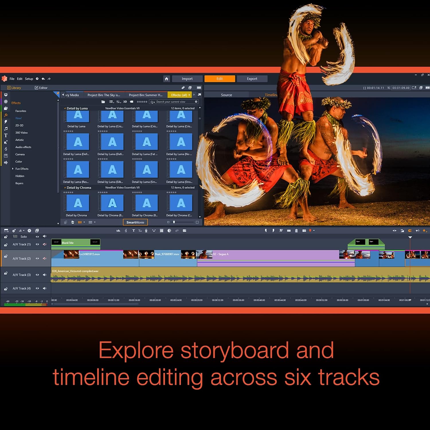 Thumbnail 1 de Corel Pinnacle Studio 26 Standard — édition française, montage vidéo avancé