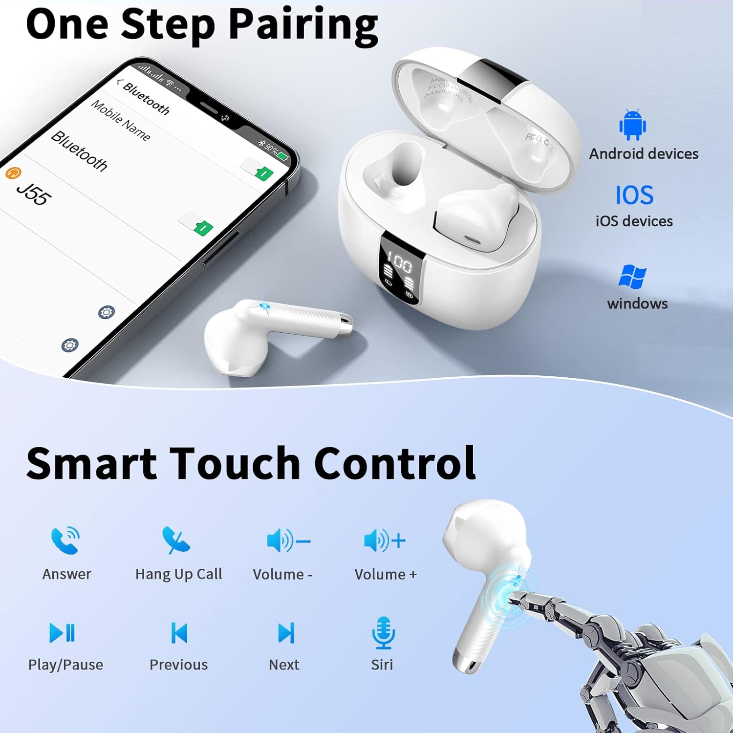 Thumbnail 6 de Drsaec Wireless Earbuds 56H