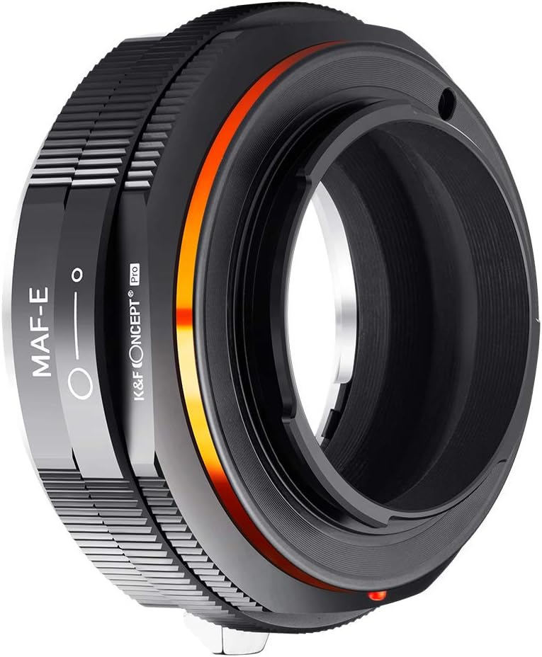 Thumbnail 6 de K&F CONCEPT M22105 Minolta(AF)‑NEX Adapterring – mechanischer Objektivadapter für Sony E-Mount