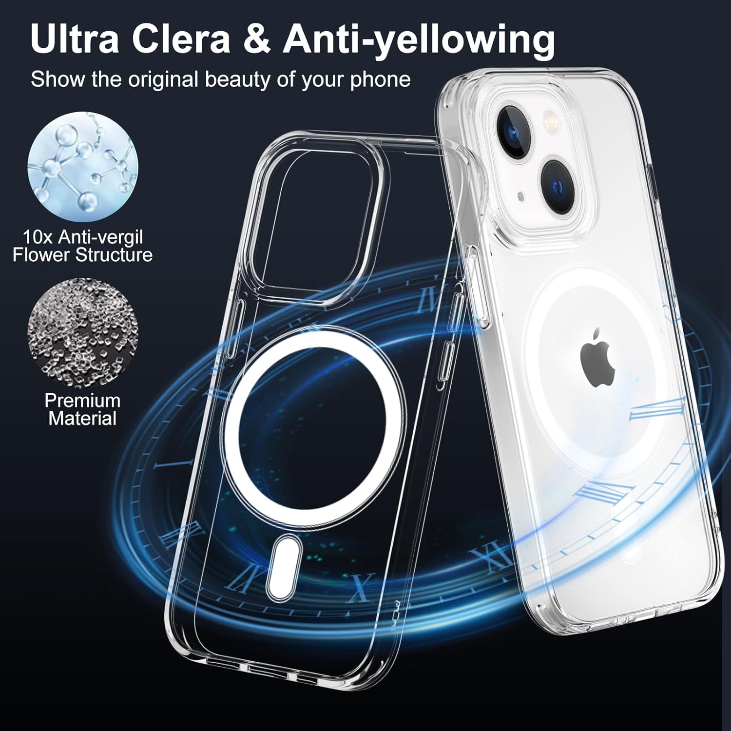 Thumbnail 4 de XTCASE Coque iPhone 13 Magnétique