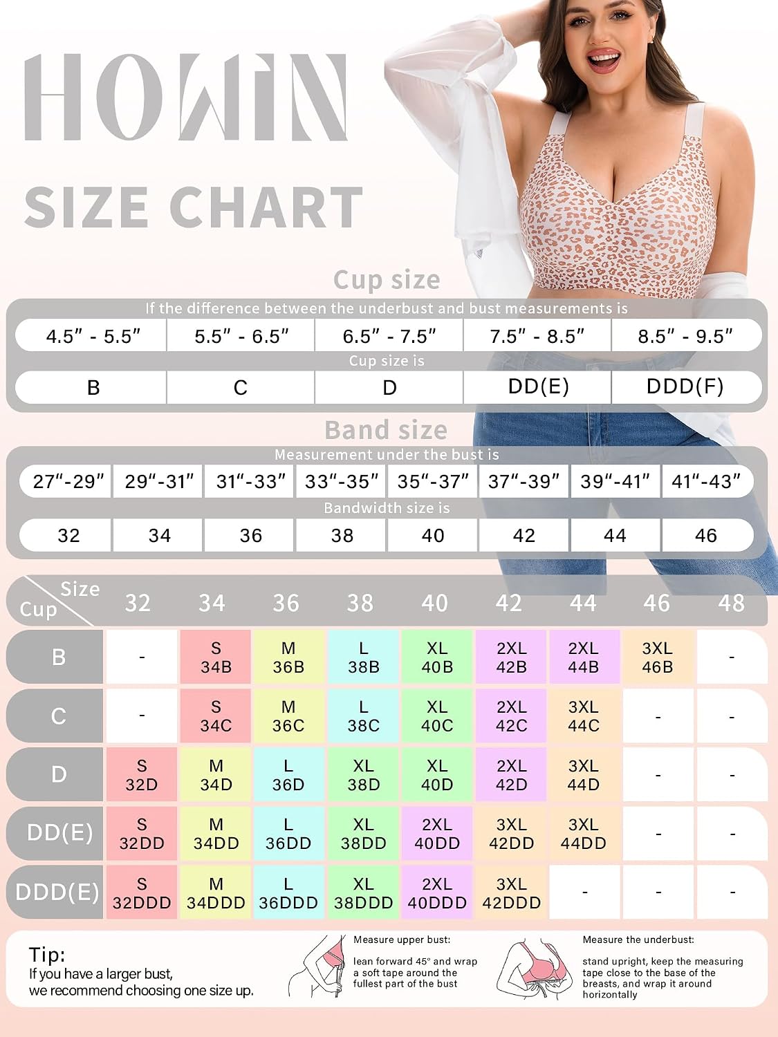 Thumbnail 6 de HOWIN Jelly Bra: Wireless Push-Up Full Coverage with 360° Jelly Support