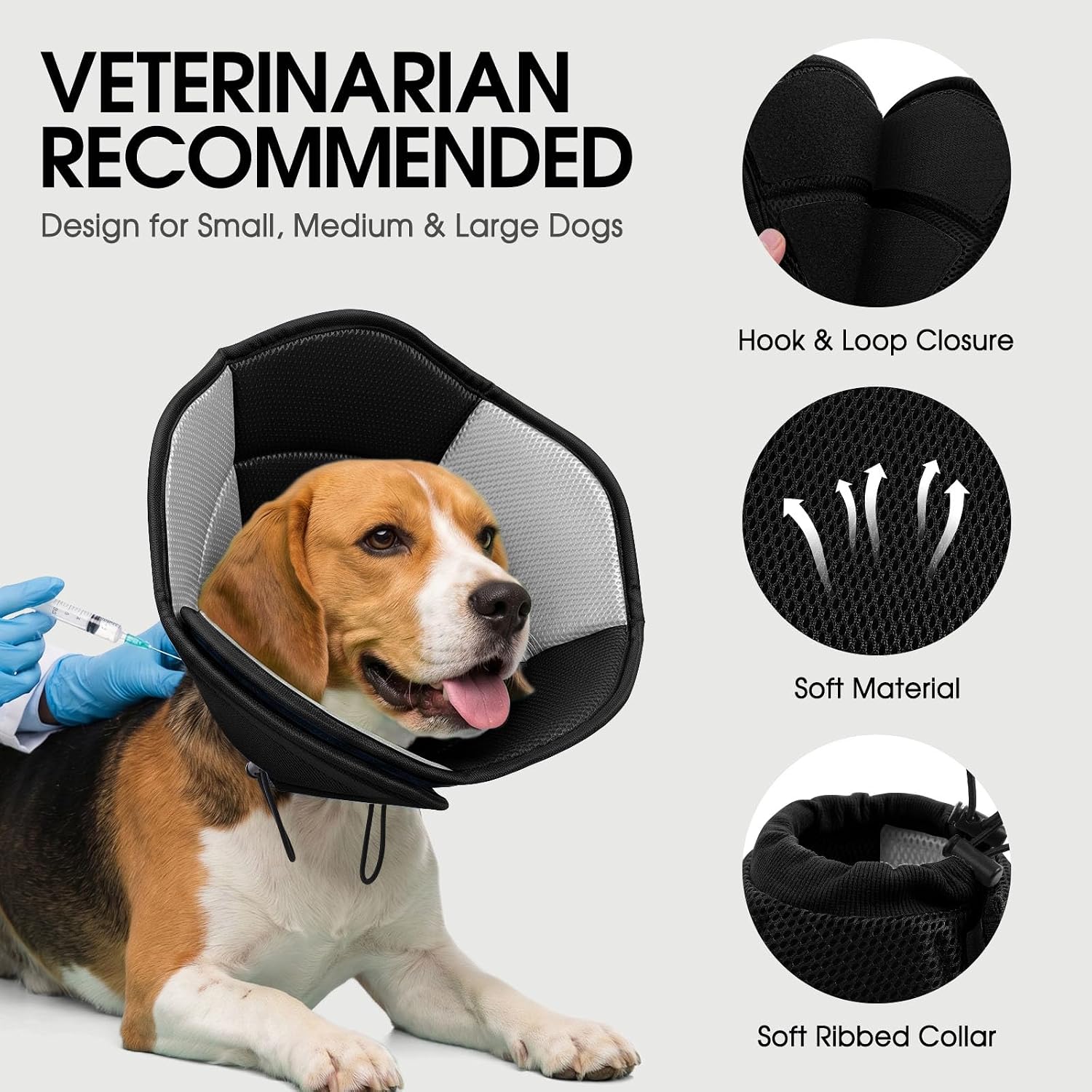 Detalle de SUNFURA Soft Dog Cone XL