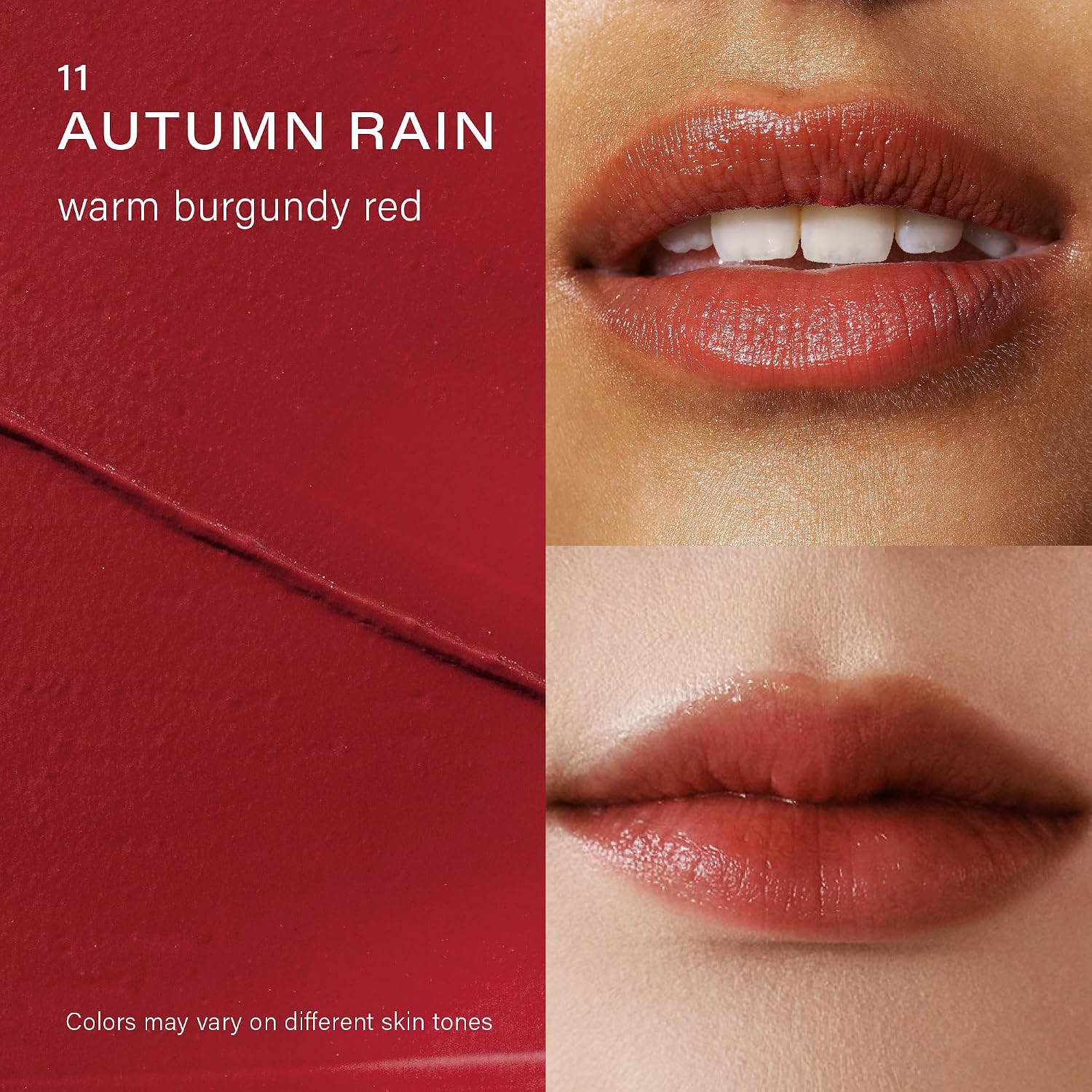 Thumbnail 2 de Melixir Vegan Lip Butter (12 Colors) – #11 Autumn Rain: Hydrating Tinted Lip Balm