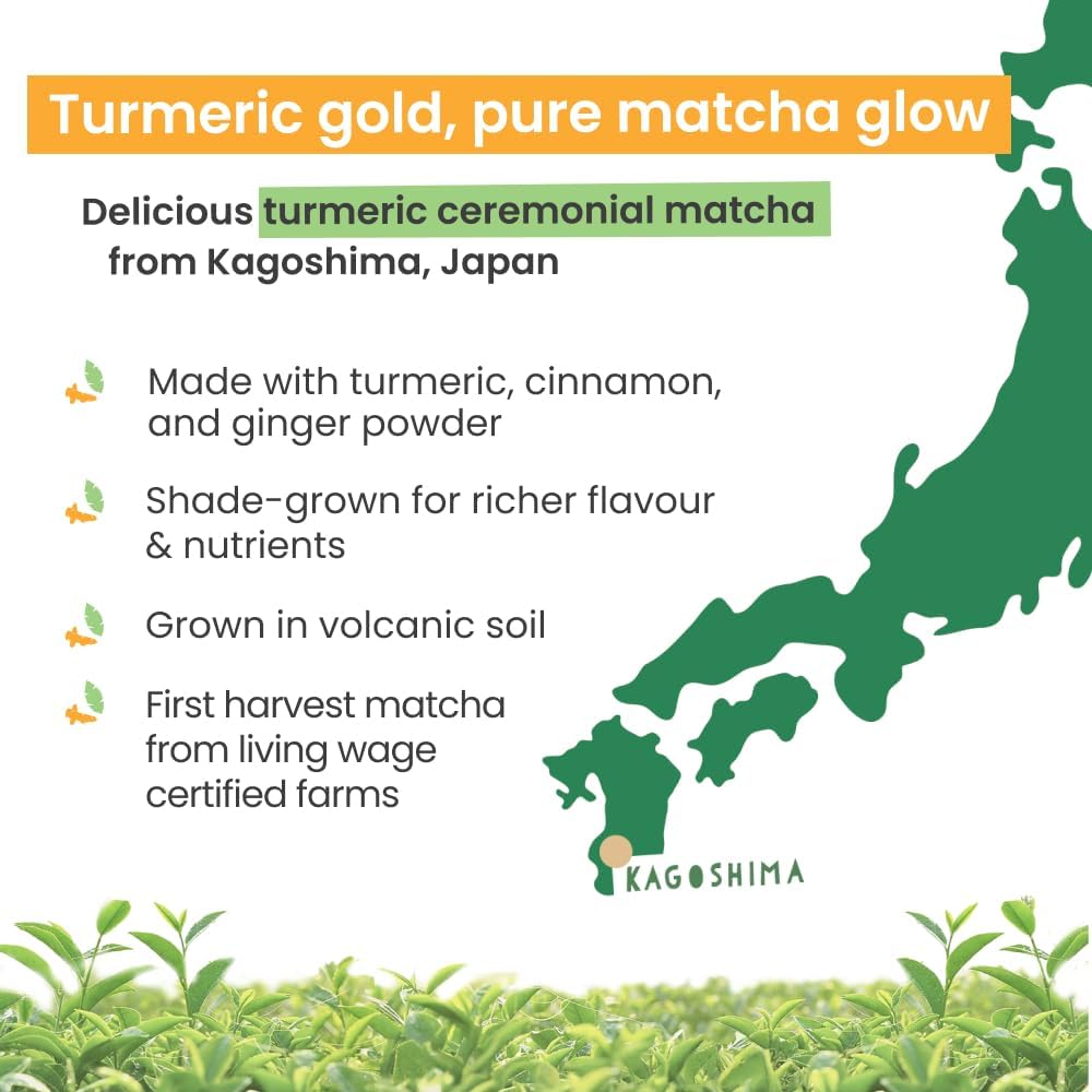 Detalle de PureChimp Ceremonial Grade Matcha Powder 50g 🍵