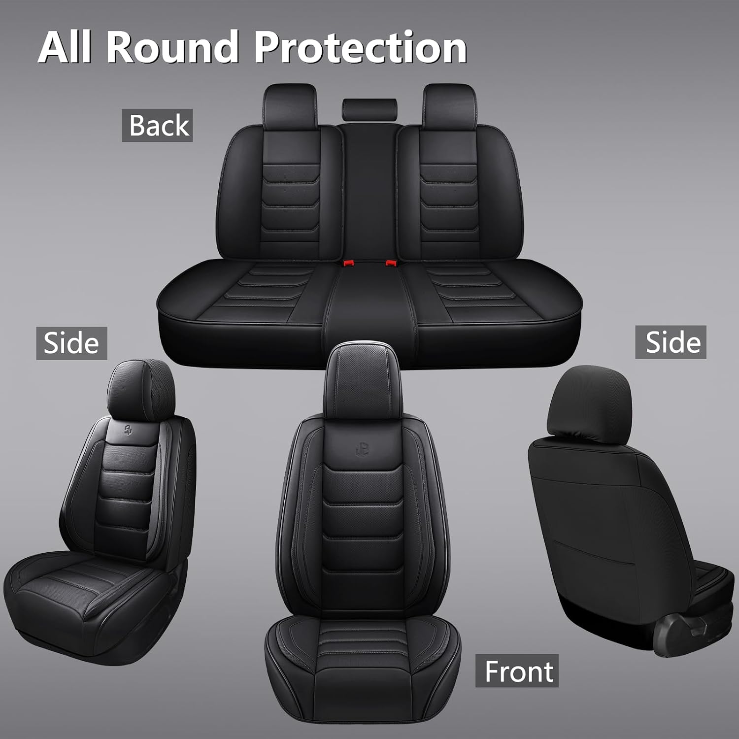 Thumbnail 5 de Isen-CoverAuto Full Coverage Car Seat Covers 5 Seats