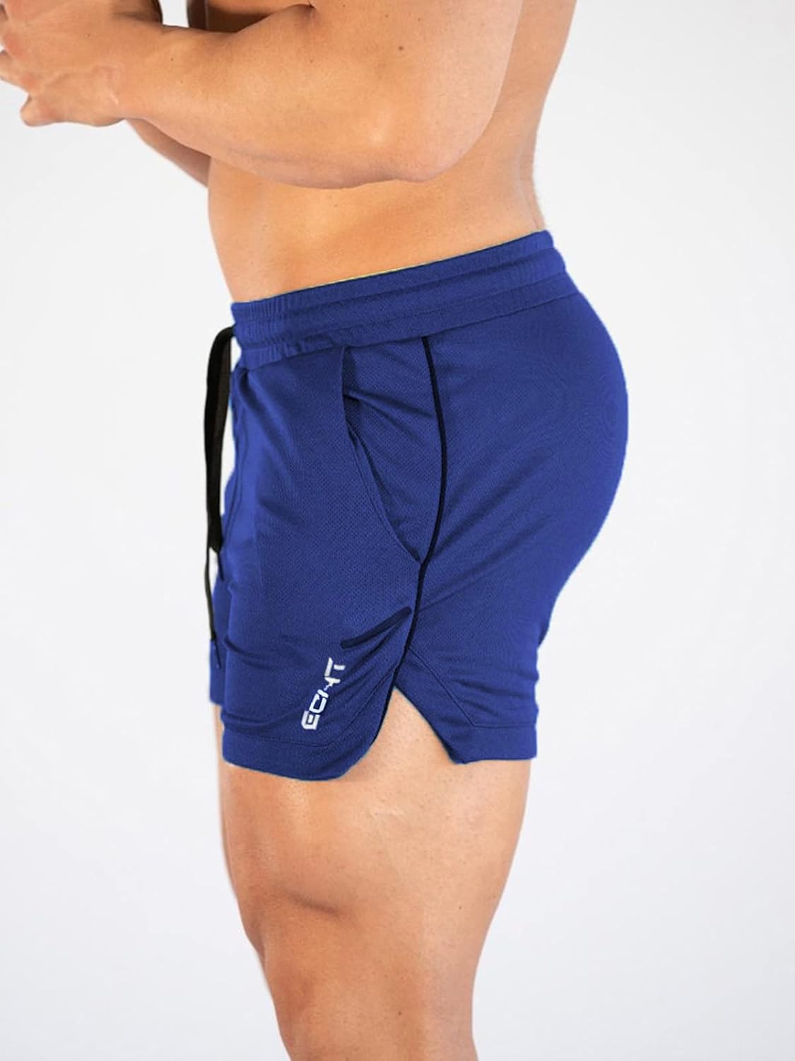 Detalle 2 de Superora pantaloncini running uomo 2 in 1