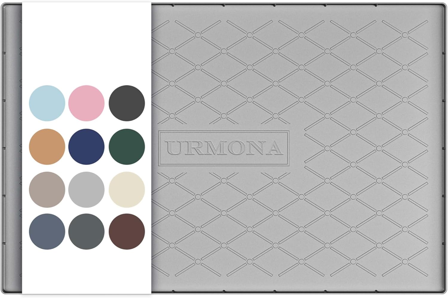 URMONA 34 x 19 Waterproof Silicone Mat
