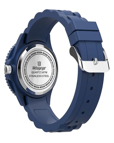 Detalle de Weayege Montre Bracelet Éducative pour Enfants – Cadran coloré, lunette tournante et lecture facile de l’heure