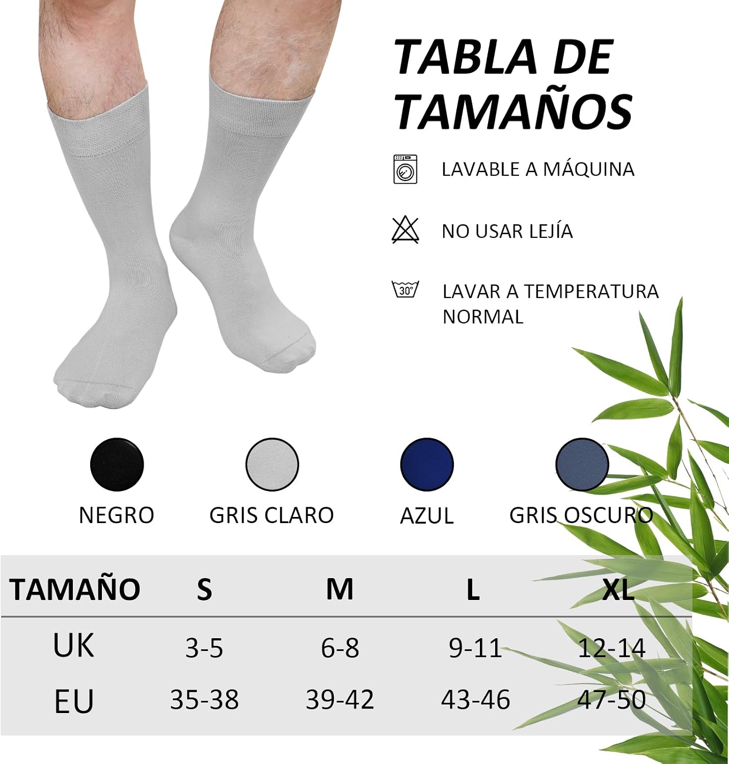 Thumbnail 6 de LOFIR Calcetines de bambú transpirables 4 pares