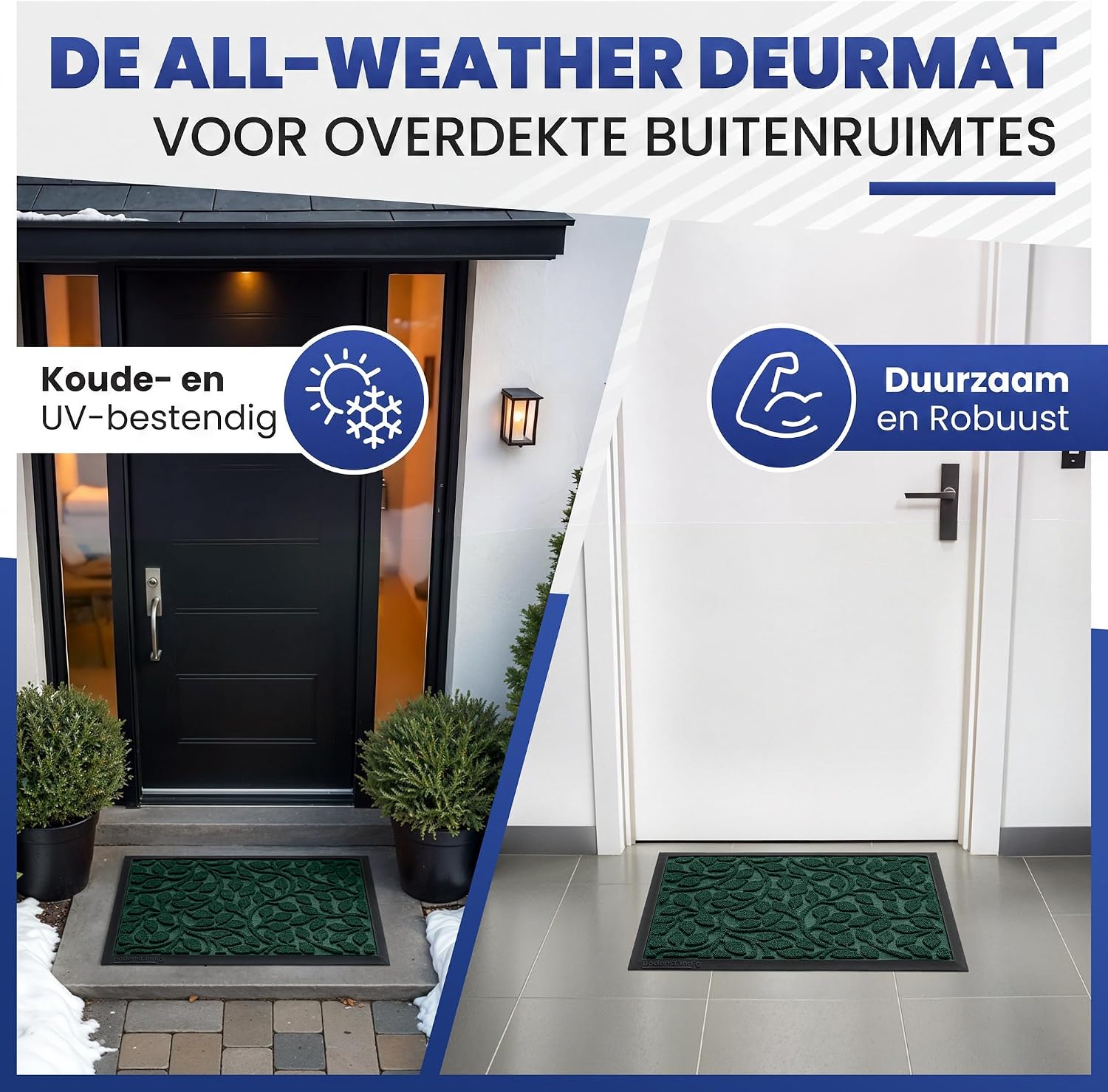 Thumbnail 3 de BODENSTÄNDIG® deurmat buiten antislip 40x60, groen en absorberend