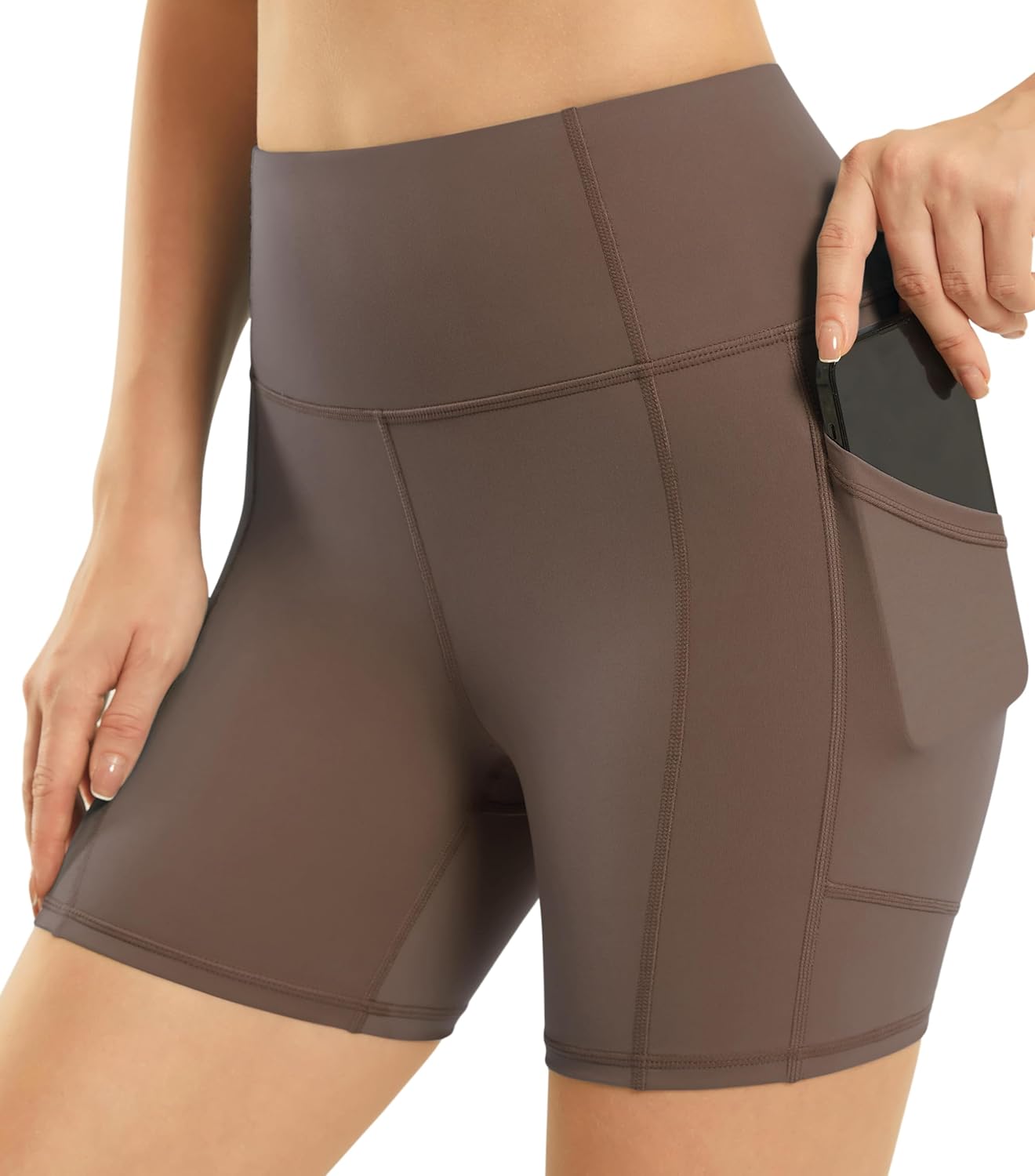 Thumbnail 1 de JOYSPELS Gym Shorts for Women with Pockets – High Waist Activewear for Running, Yoga and More