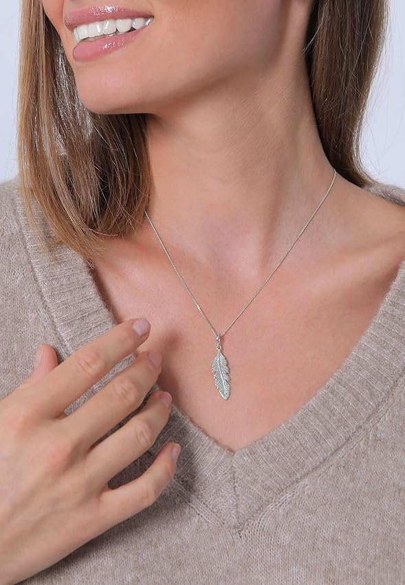 Thumbnail 6 de Elli Collar Mujer Colgante Pluma Juguetón Plata 925