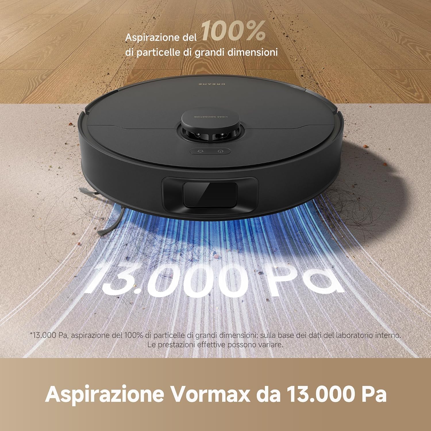 Detalle 2 de DREAME D20 Aspirapolvere 13.000 Pa