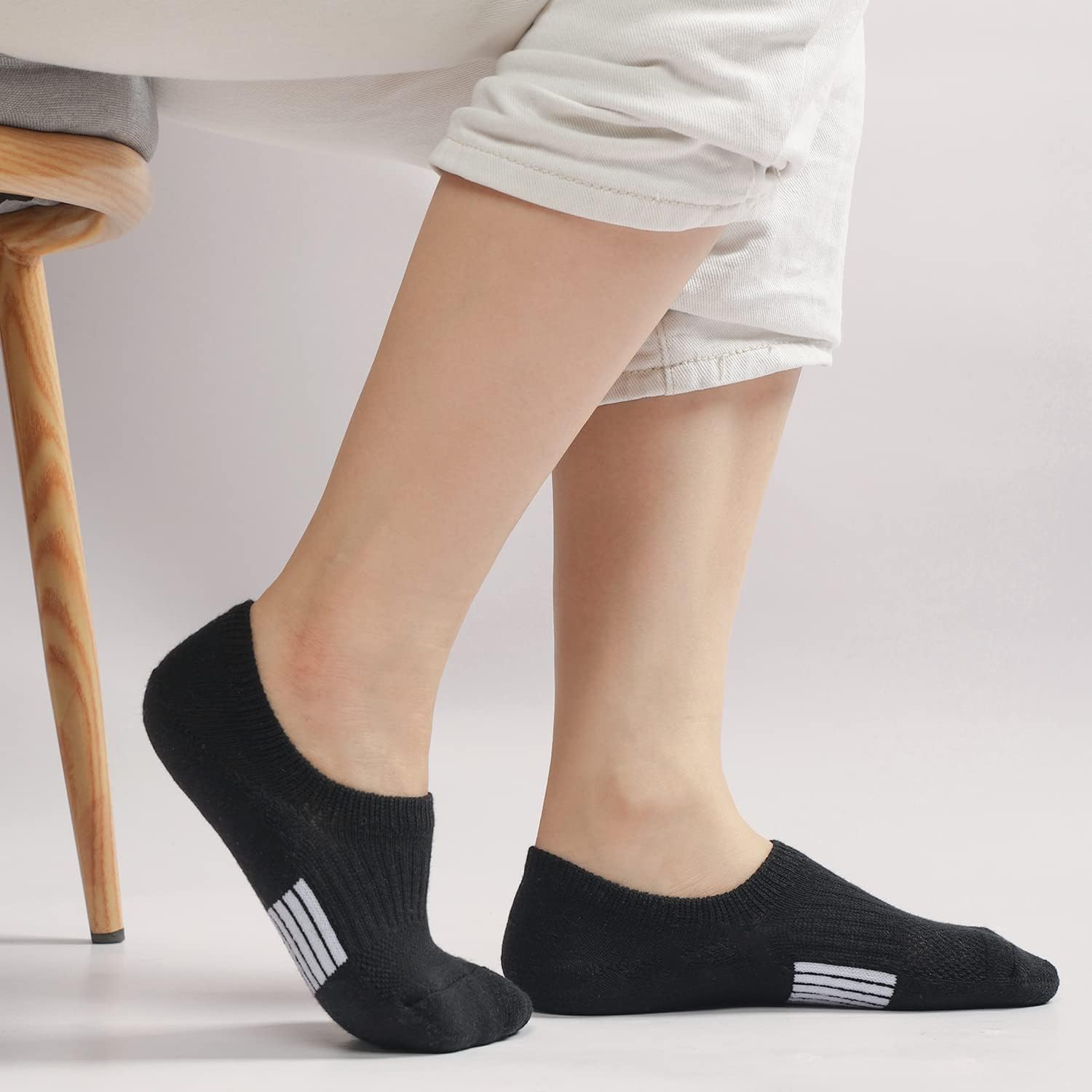 Thumbnail 1 de Toes Home Sneaker-Socken für Damen (6 Paar) mit Silikonpad – unsichtbare Füßlinge 35–38 & 39–42