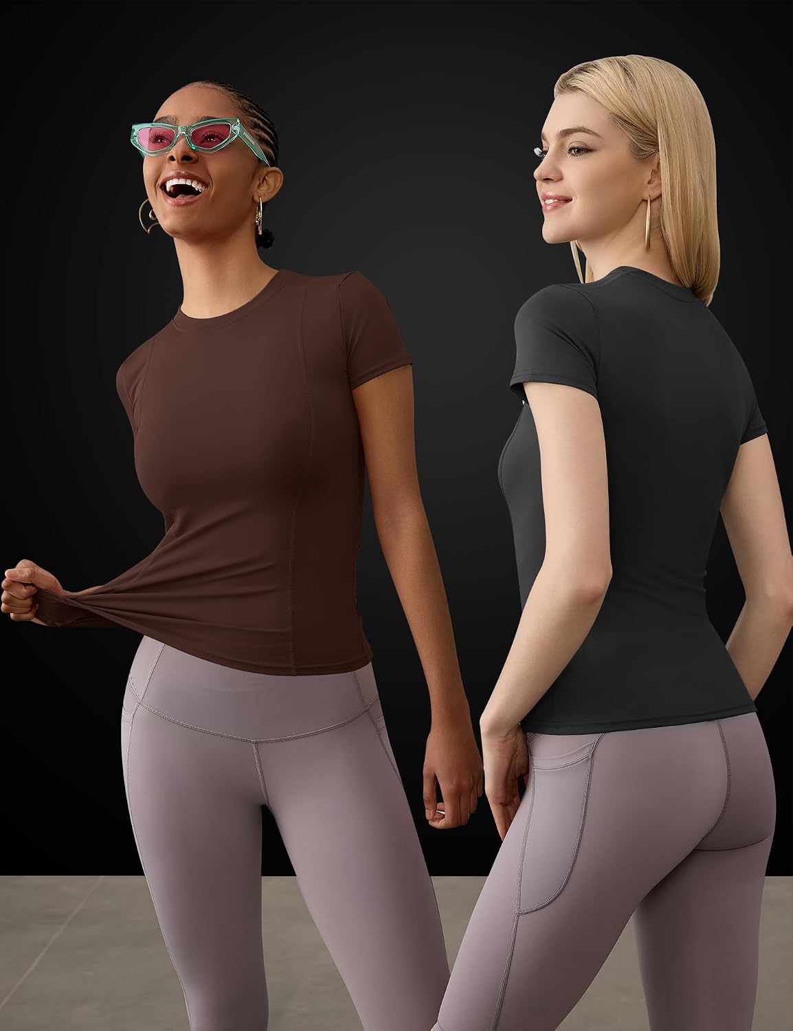 Detalle 2 de IECCP women’s gym tops 85% polyester
