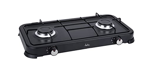 Detalle 2 de Jata JECG2702 cocina gas 2 fuegos para camping