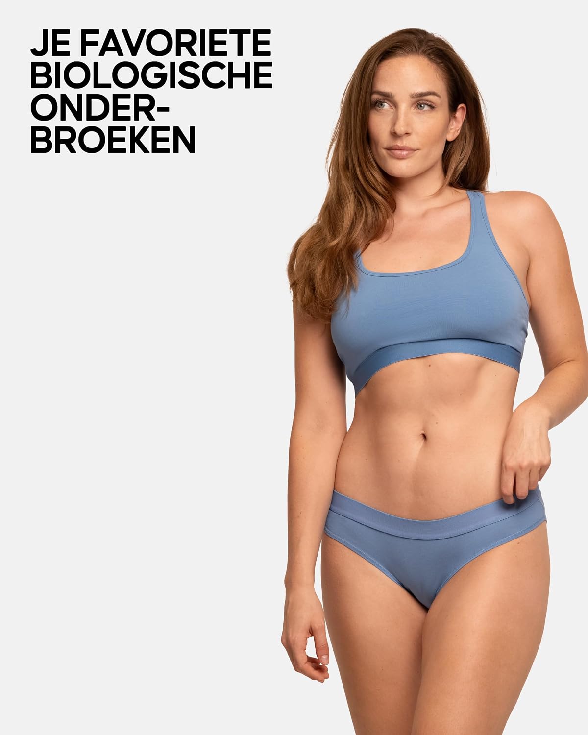 Detalle 2 de DANISH ENDURANCE slips voor dames, 6-pack van biologisch katoen met bikinipasvorm