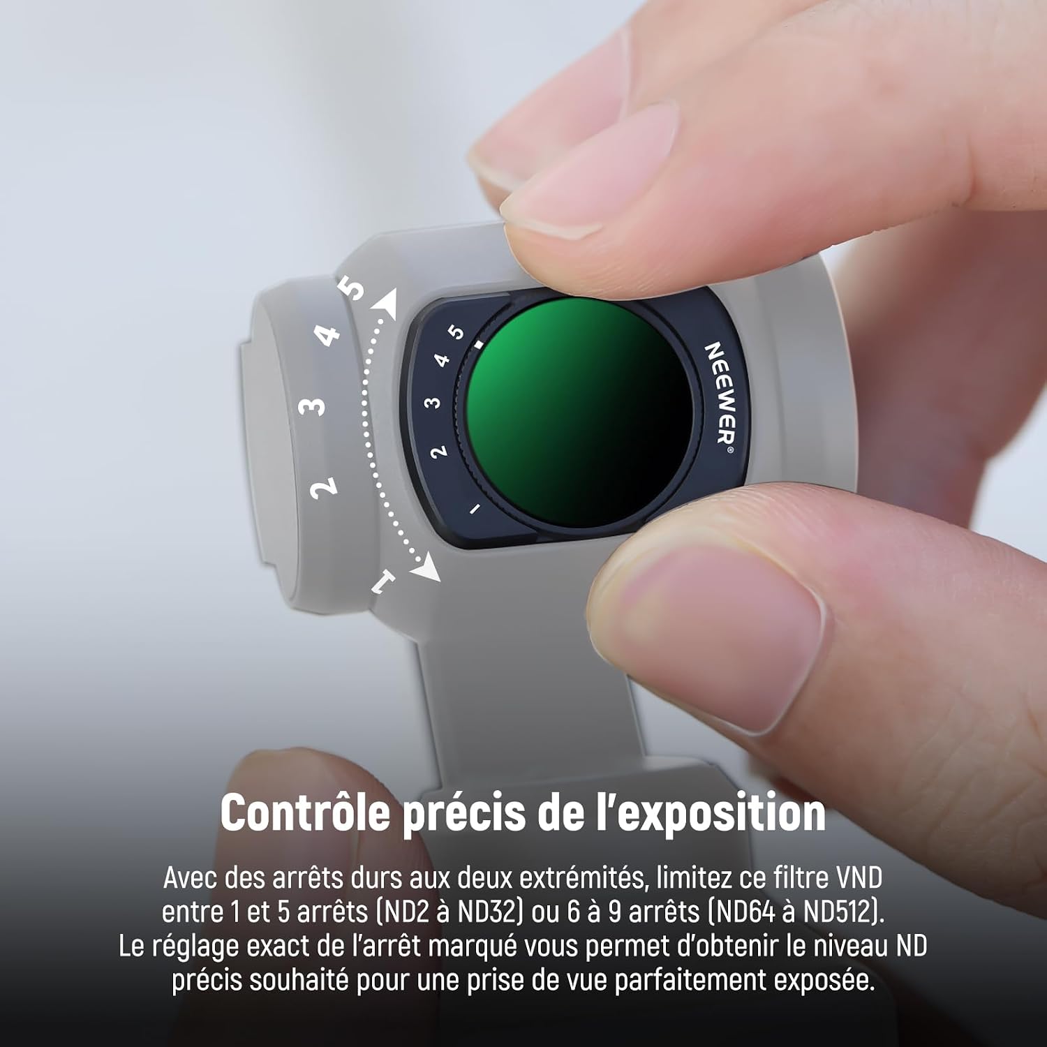 Thumbnail 2 de NEEWER lot de 14 filtres magnétiques ND & CPL pour DJI Osmo Pocket 3