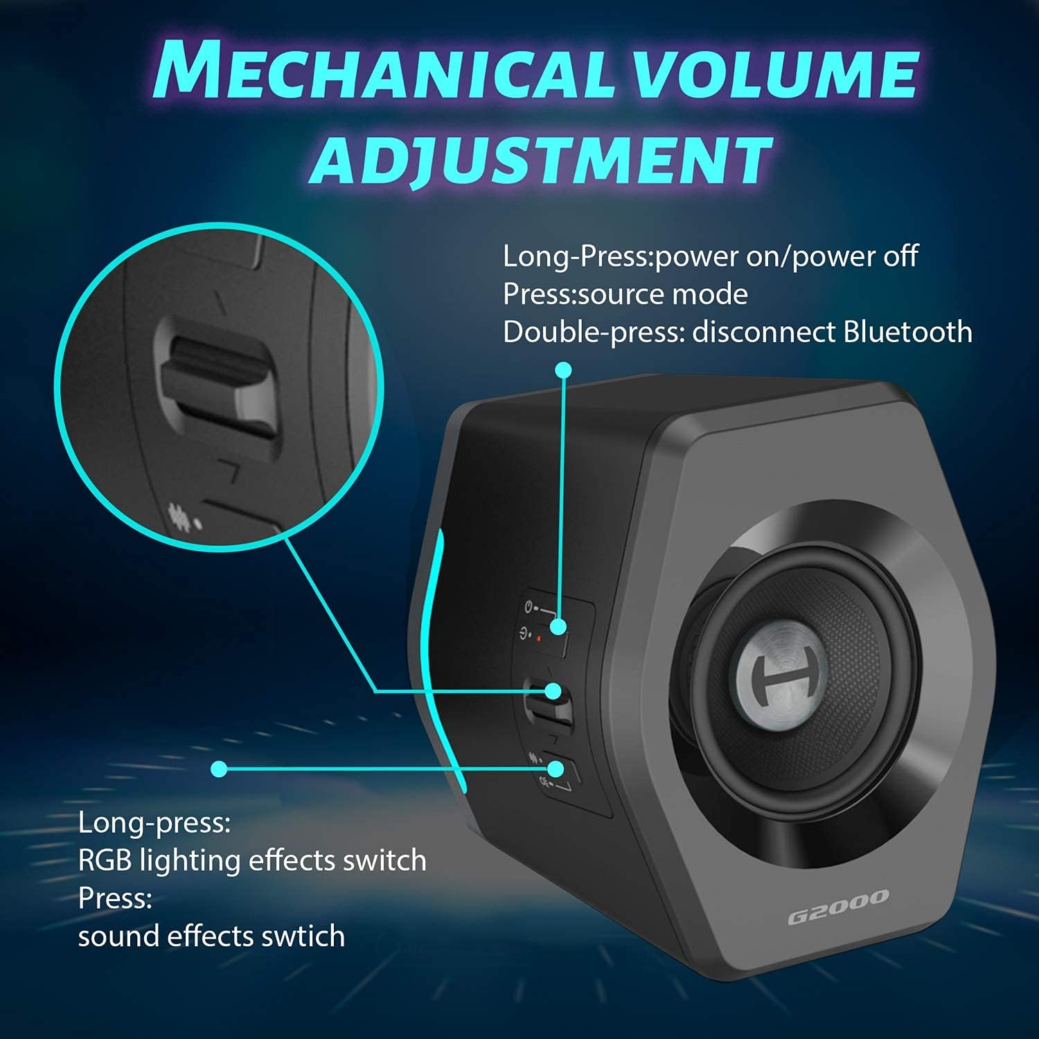 Thumbnail 4 de Edifier G2000 32W Gaming Speakers