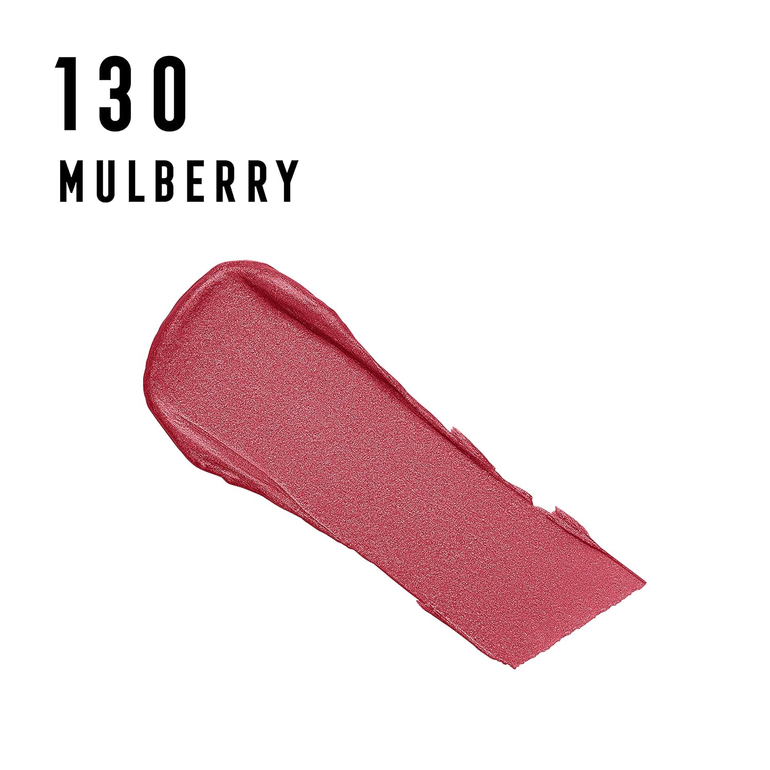 Detalle de Max Factor Colour Elixir Lippenstift Mulberry 130 (Pflegender Lipstick, 1-Pass-Farbe)