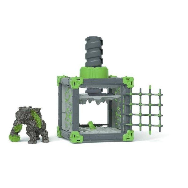 Detalle 2 de Set de Escenario Schleich Eldrador BattleCave Martillador de Piedra con Figura y Cristal
