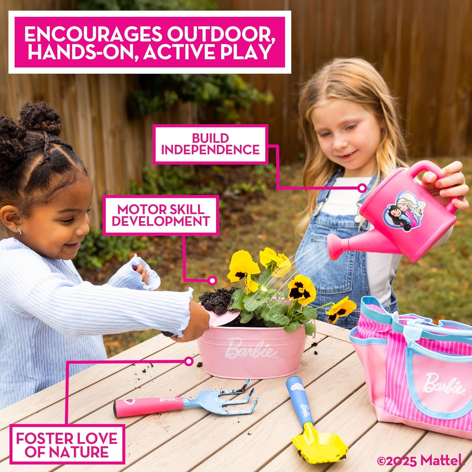 Thumbnail 4 de Barbie Kids' Gardening Tool Set, 6-Piece