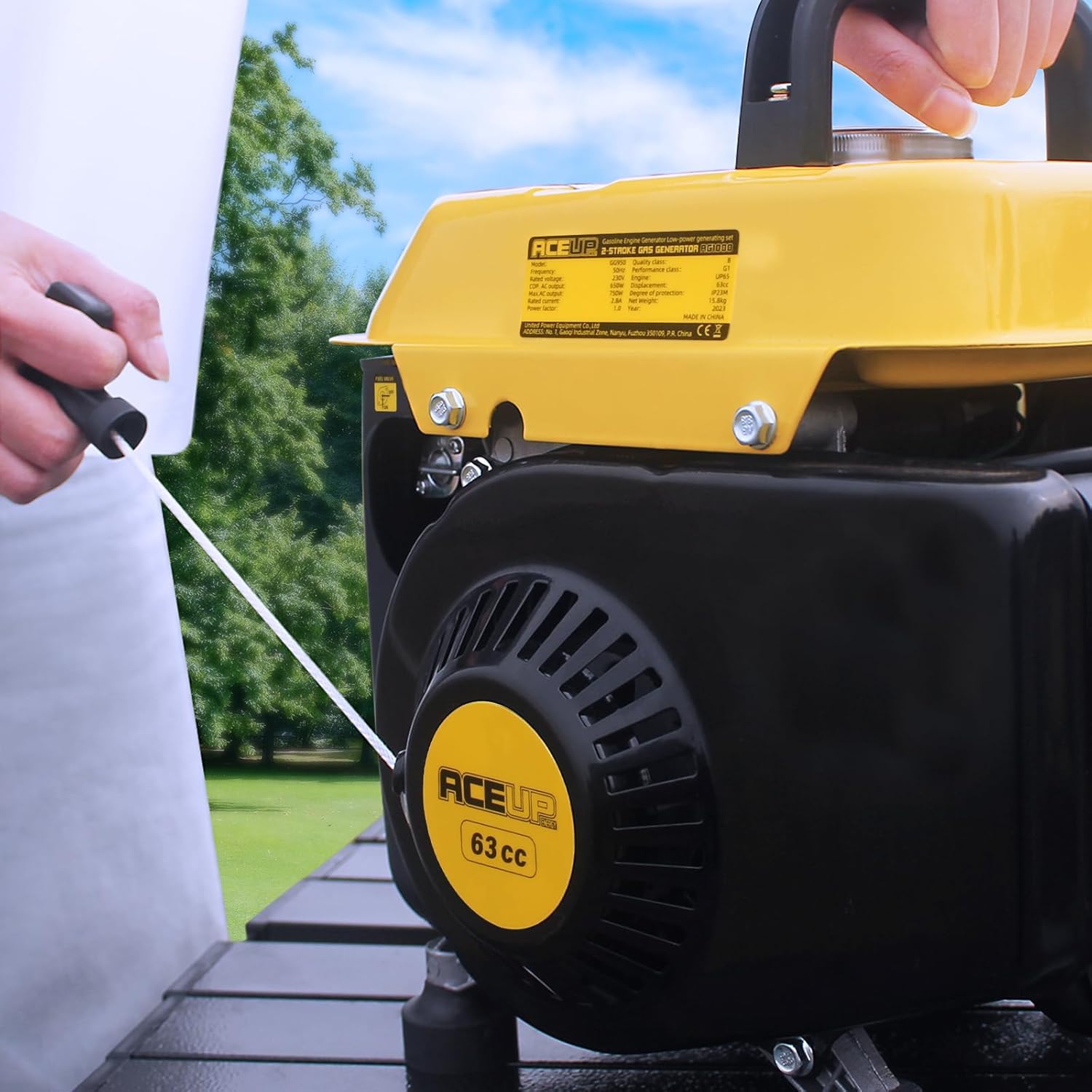 Thumbnail 5 de Aceup Energy 750W portable generator ⛽