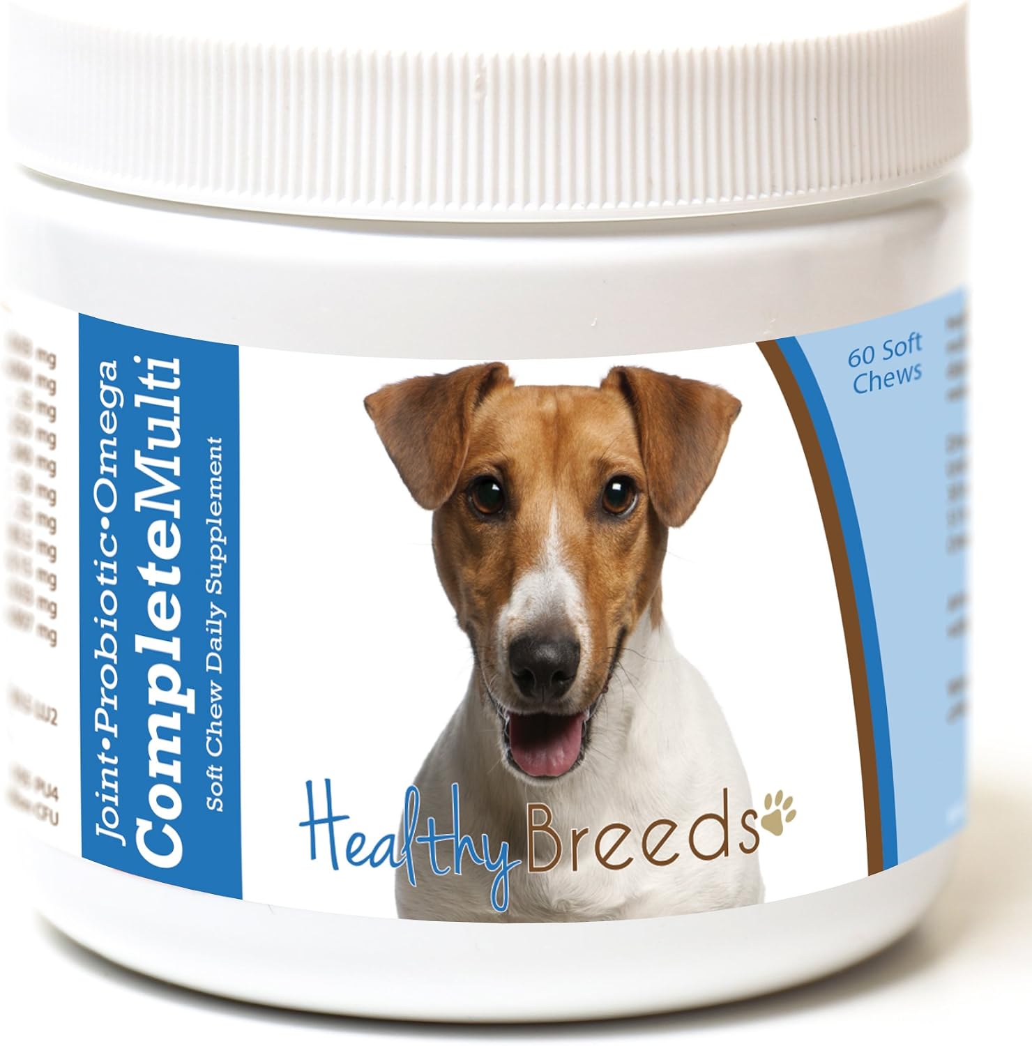 Detalle de Healthy Breeds Jack Russell Terrier Multivitamin Soft Chews, 60 Count