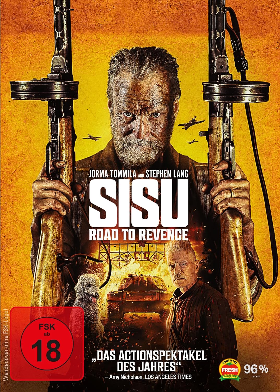 Detalle de Sisu: Road to Revenge – actionfilm i bredbildsformat med Dolby Digital 5.1