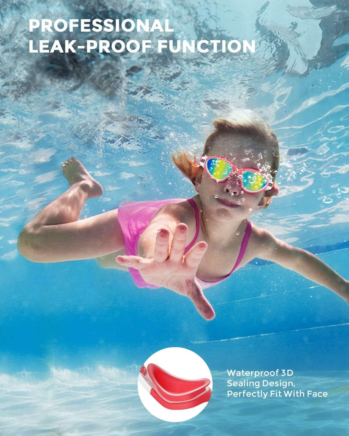 Thumbnail 4 de OMID P2mini Kids Swim Goggles