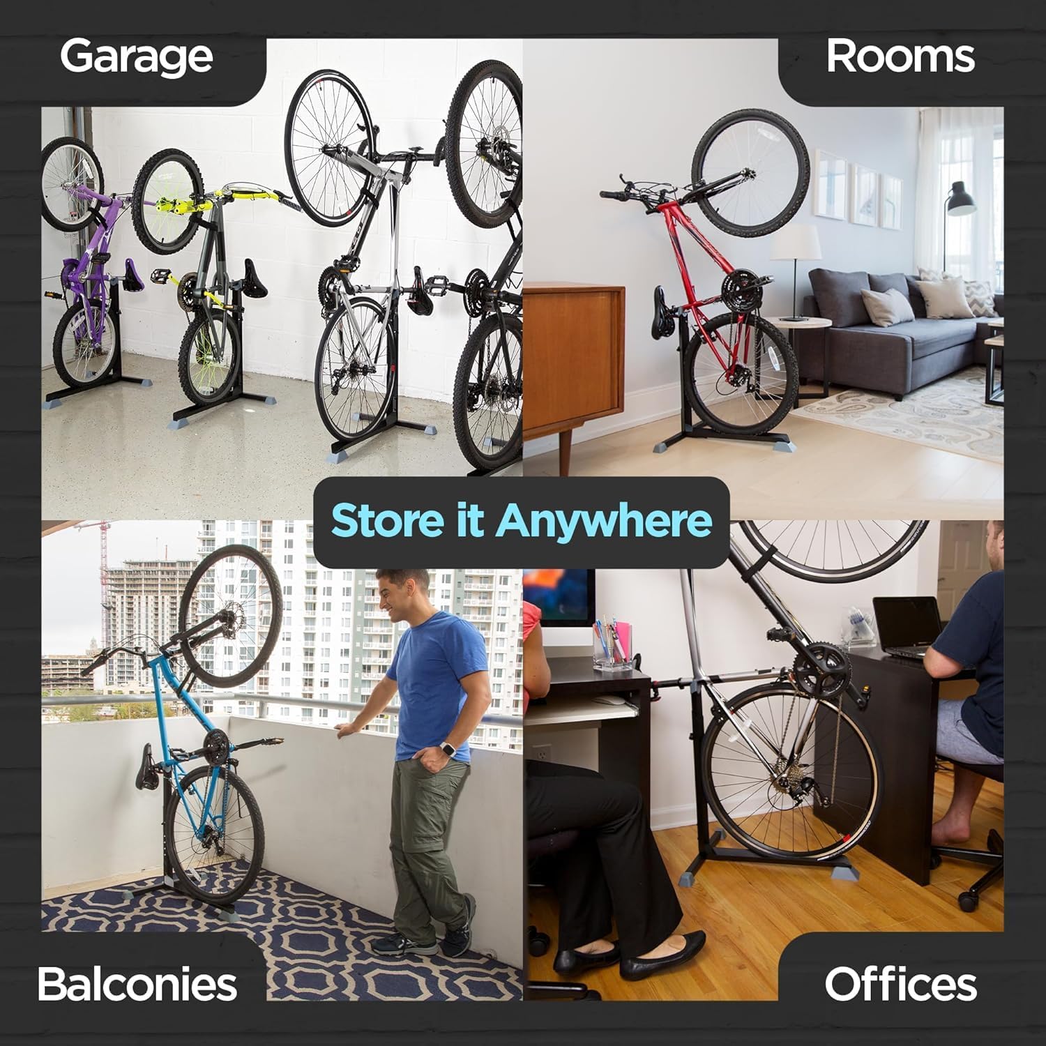 Thumbnail 5 de Bike Nook Soporte para Bicicleta, Ajustable y Espacioso