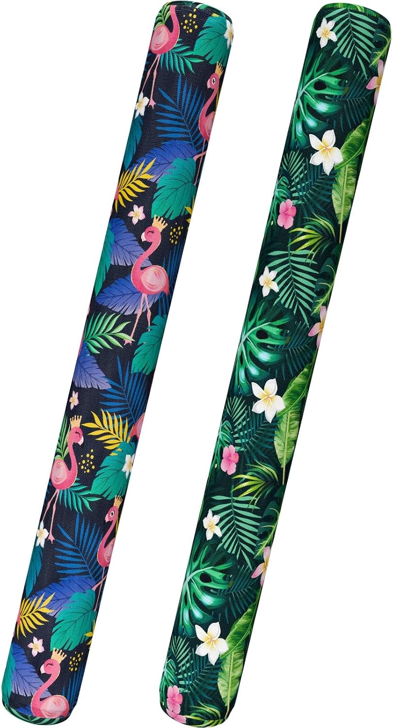 Thumbnail 6 de WERNNSAI 2 Pack Inflatable Pool Noodles with Fabric Cover – tropical print