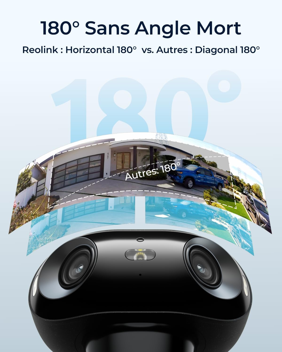 Detalle 2 de Reolink 180° 4K Caméra Solaire Extérieure