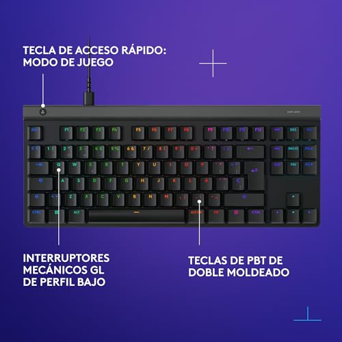 Thumbnail 7 de Logitech G G515 TKL: Teclado gaming compacto con cable y perfil bajo