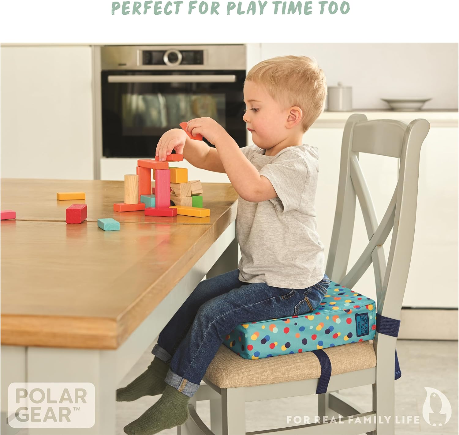 Thumbnail 6 de Polar Gear Baby Booster Cushion – Lightweight 8cm Foam Booster Seat for 3+ Years