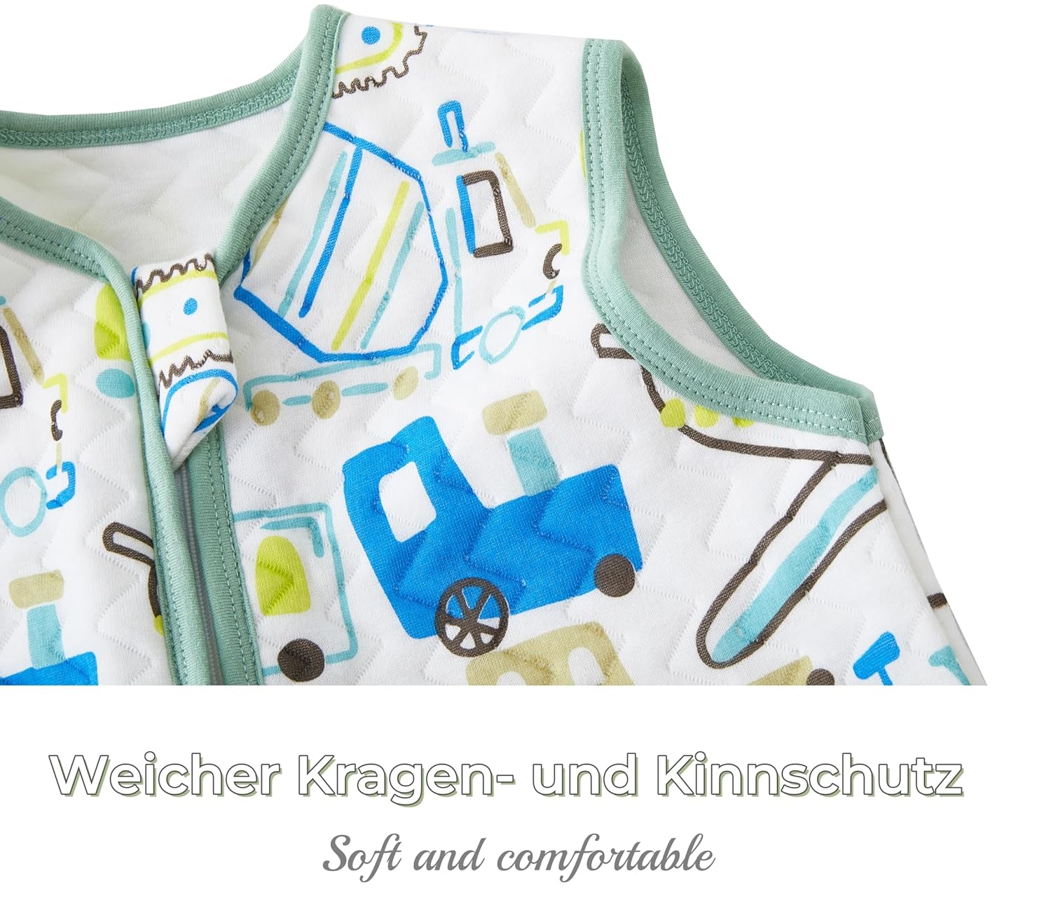 Thumbnail 2 de Chilsuessy Baby Schlafsack mit Füßen 1.5 Tog – 70–100 cm, 100% Baumwolle