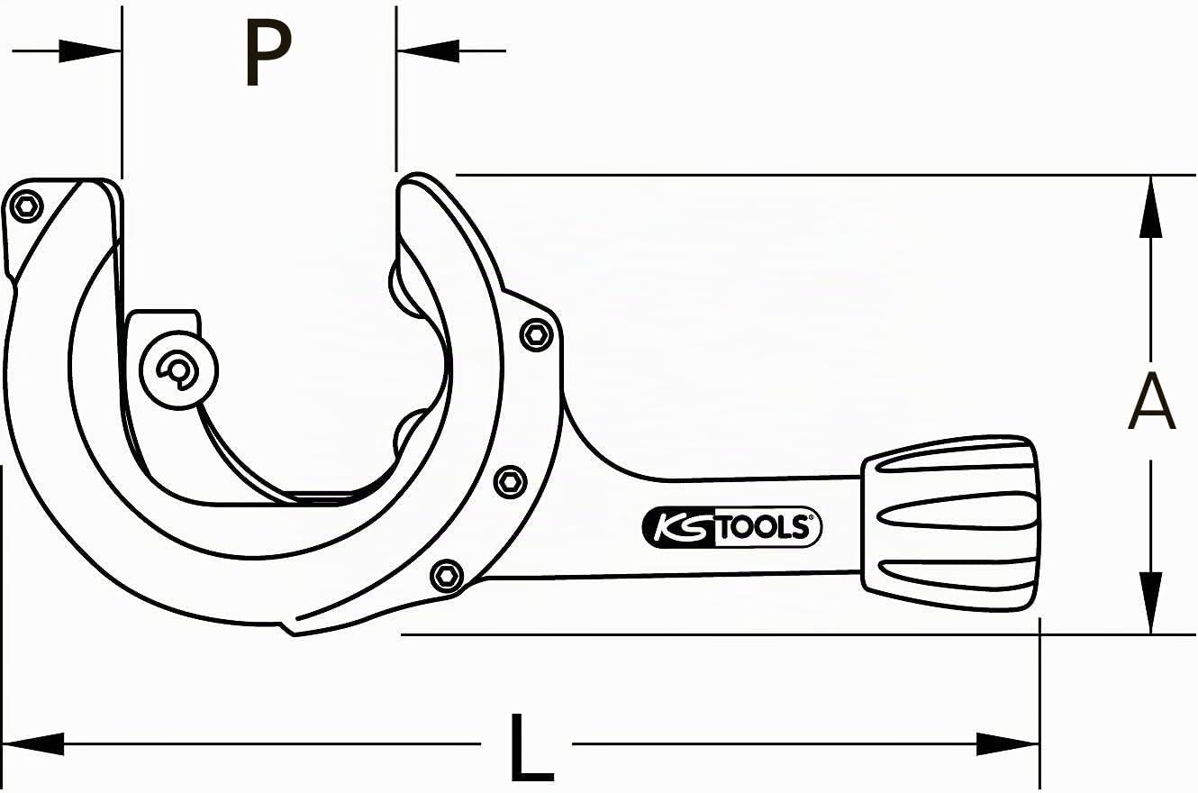 Thumbnail 6 de KS Tools 104.5060 Tagliatubi a cricchetto 12-35mm