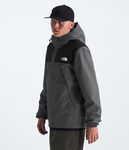 Detalle de THE NORTH FACE Antora Jacket M NF0A7QEYC6B – Smoked Pearl/TNF Black, Größe M
