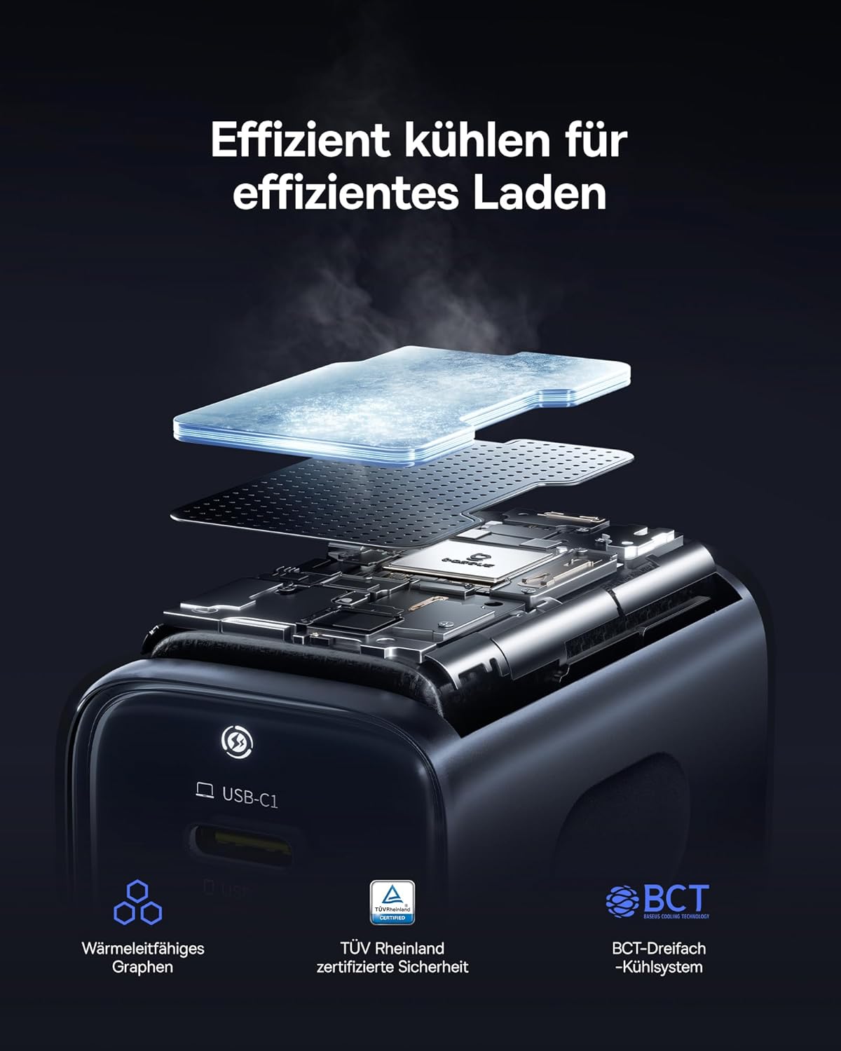 Thumbnail 5 de Baseus Picogo 67W USB C Ladegerät