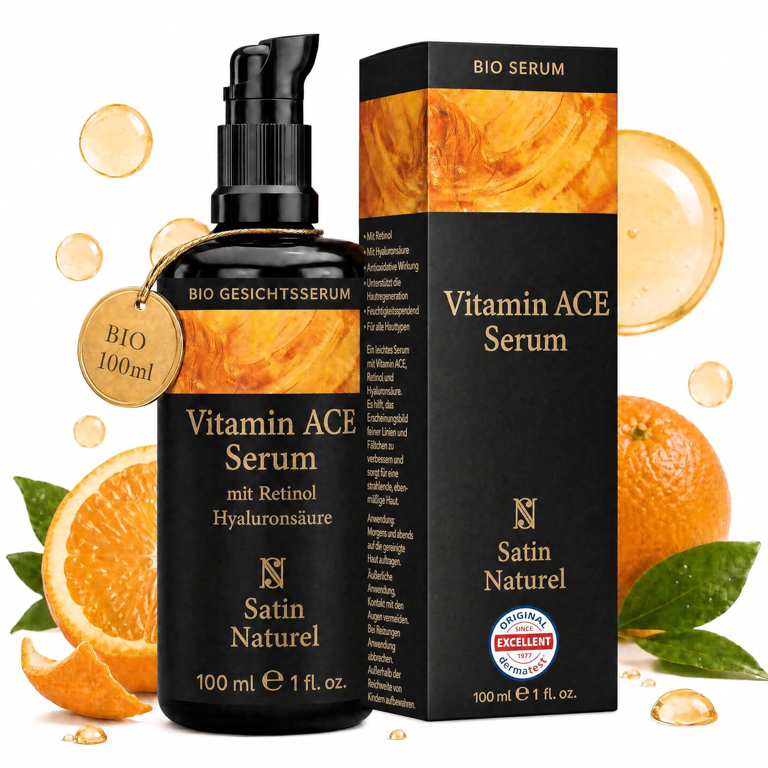 Detalle de Satin Naturel Vitamin C Serum 100ml