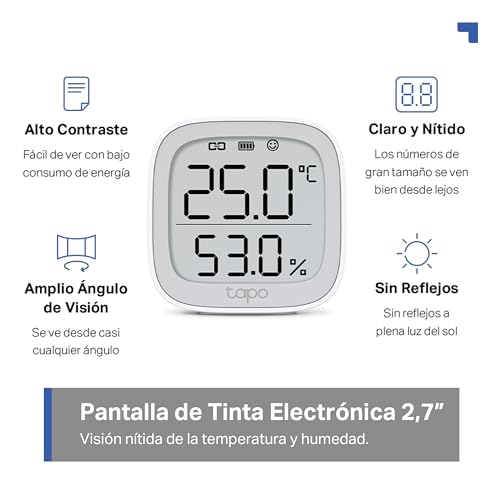 Thumbnail 3 de Tapo T315 – Monitor de Temperatura y Humedad con automatización y batería de larga duración