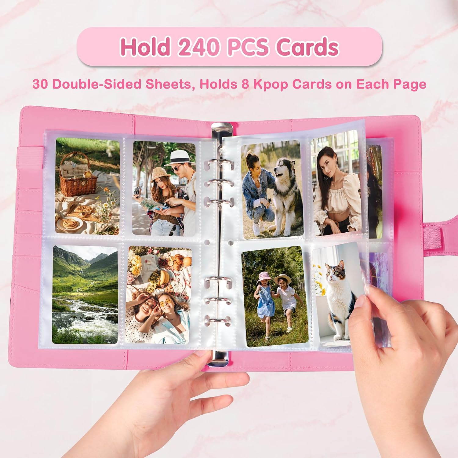 Detalle de A5 Photocard Album 240 Slots