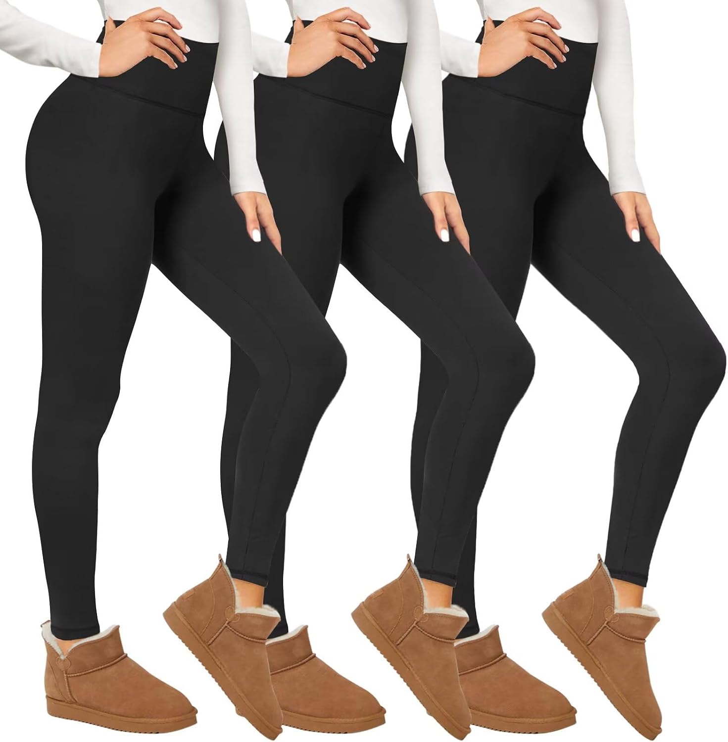 Thumbnail 3 de TNNZEET Thermal Leggings for Women 2-pack