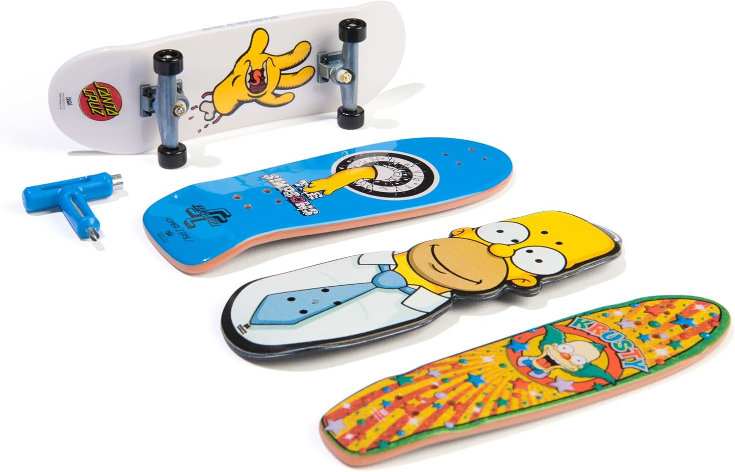 Thumbnail 5 de TED Tech Deck 4 Pack - The Simpsons mini skateboard 4 pezzi