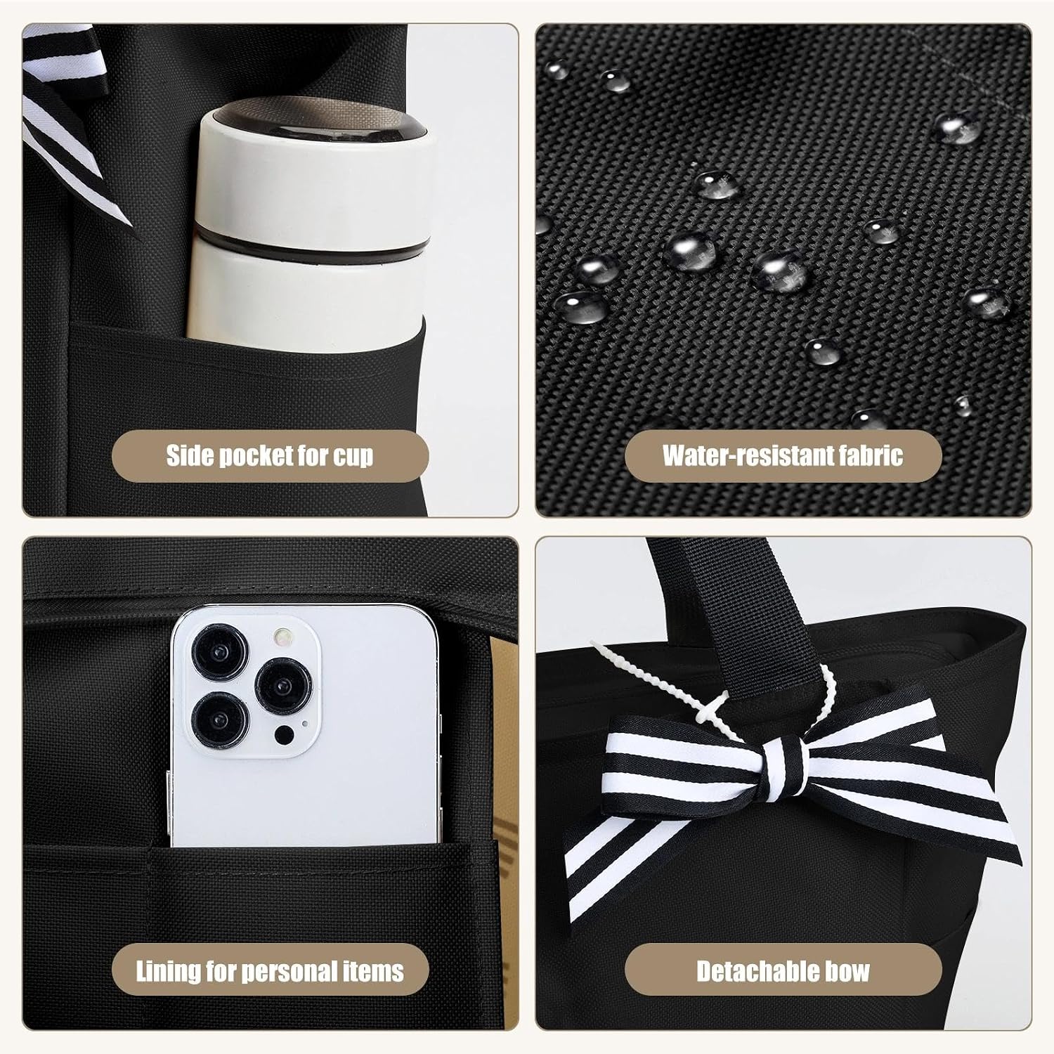 Detalle 2 de Vavabox Vintage Tragetasche, 46 cm Shopper